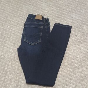 American Eagle Outfitters Dark Indigo Skinny Jeans